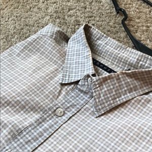 Grey theory button up shirt